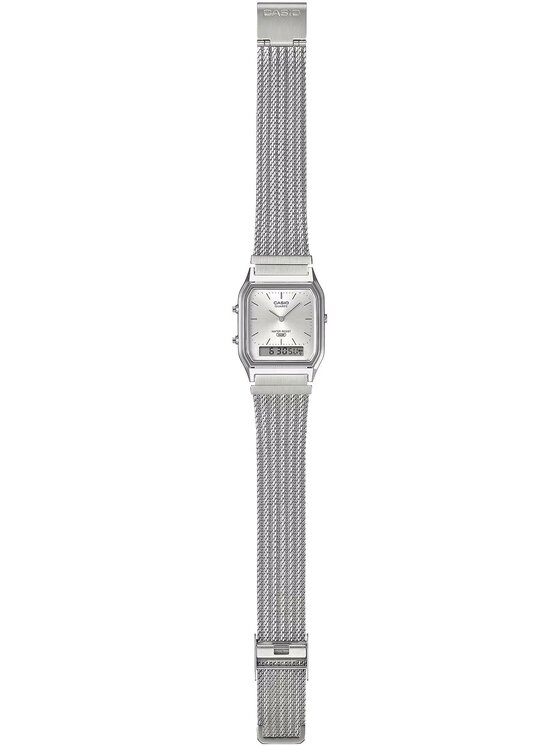 Casio Casio Zegarek 4549526417719 Srebrny