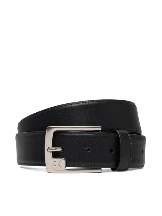 Calvin Klein Calvin Klein Opasok Ssnl Mono Frame Buckle 35Mm LV04D7040G Čierna