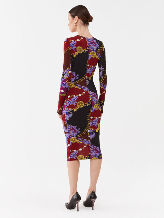 Versace Jeans Couture Versace Jeans Couture Повсякденна сукня 75HAO920 Фіолетовий Slim Fit