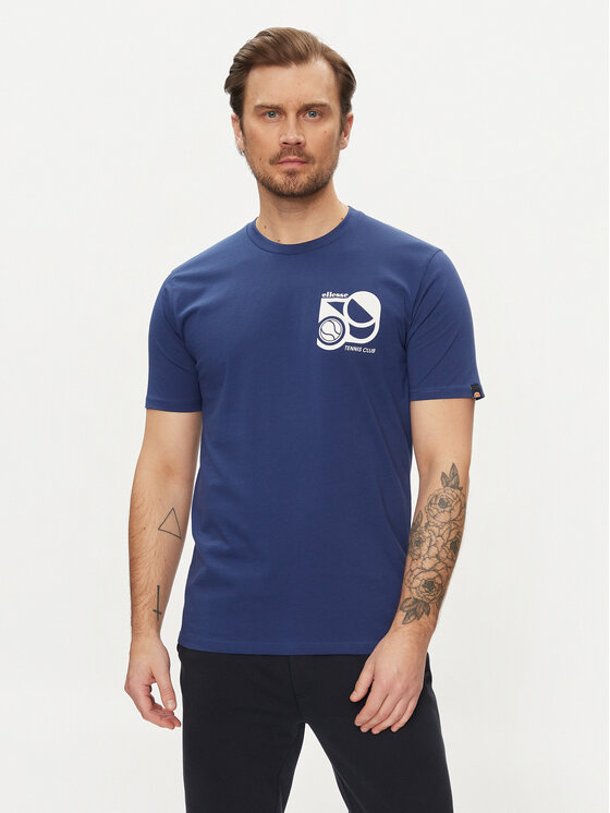 Ellesse Ellesse Футболка Sport Club SHV20273 Cиній Regular Fit