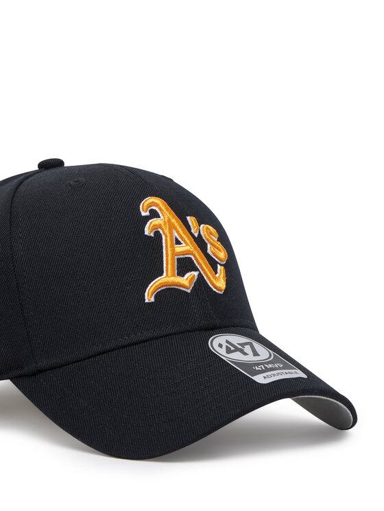 47 Brand 47 Brand Καπέλο Jockey MLB Oakland Athletics '47 MVP B-MVP18WBV Μαύρο