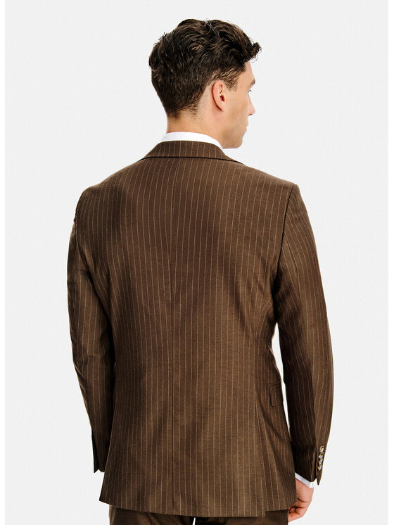 Pako Lorente Pako Lorente Marynarka P26SF-3G-033 Brązowy Slim Fit