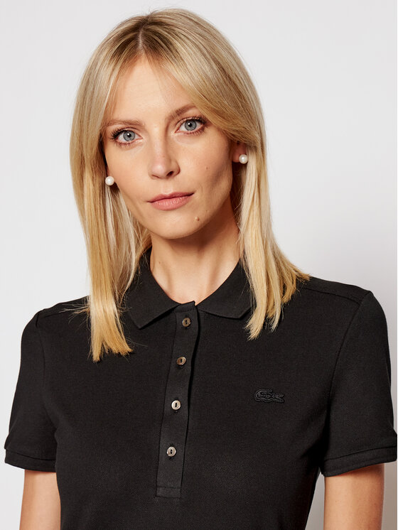 Lacoste Polo PF5462 Noir Slim Fit Modivo