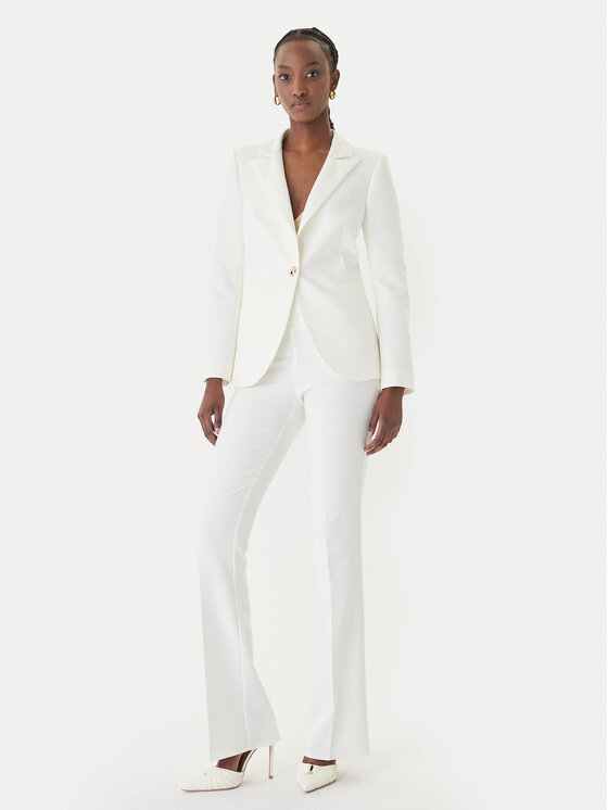 Rinascimento Rinascimento Giacca da abito CFC0128640003 Bianco Regular Fit