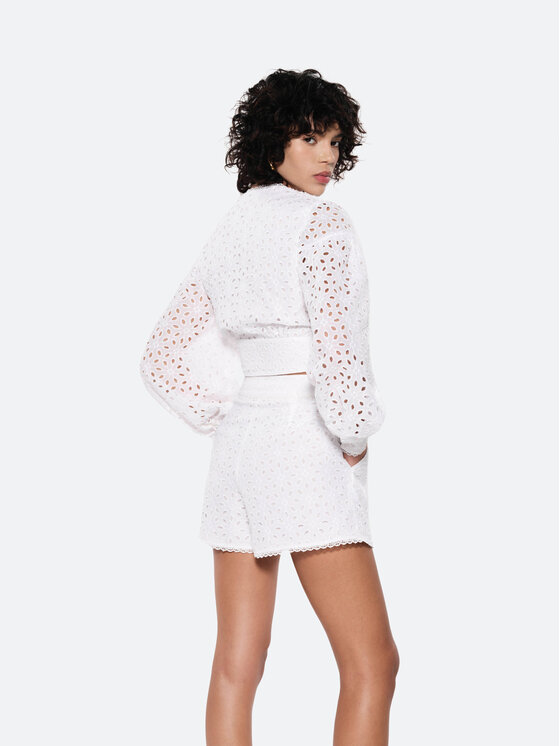 Rage Age Rage Age Шорти з тканини Jen Білий Regular Fit
