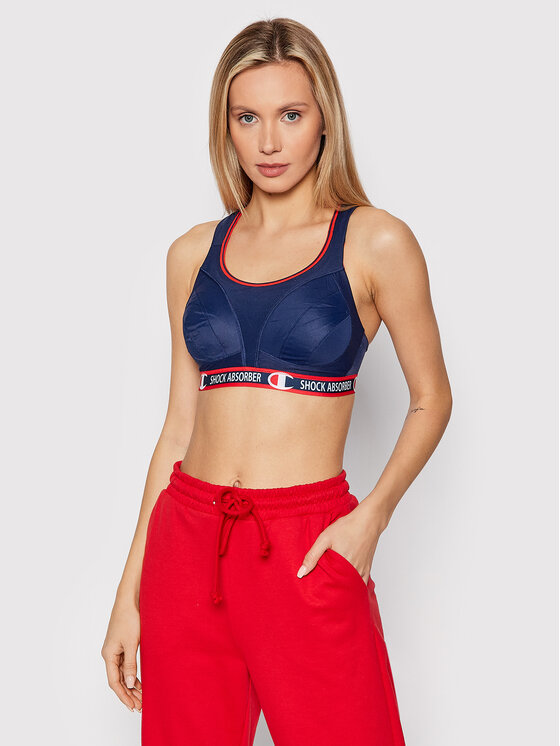Shock Absorber Shock Absorber Спортивний бюстгальтер CHAMPION Ultimate Run Y0BGB Cиній