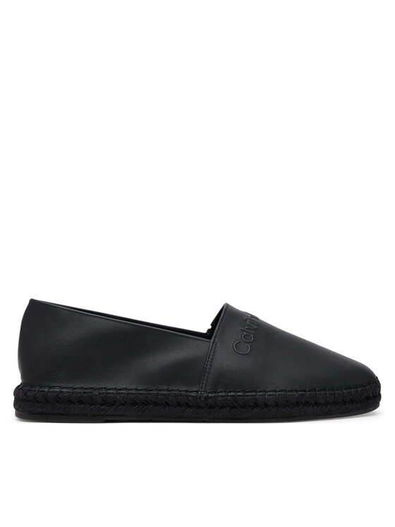 Calvin Klein Espadrilky Espadrille Lth HM0HM01882 Čierna