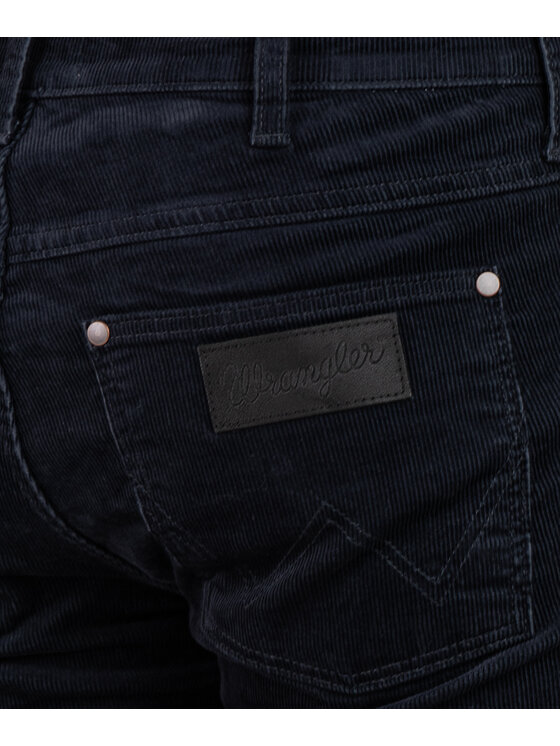 Wrangler Wrangler Pantaloni di tessuto W15QLM866 Blu scuro Regular Fit