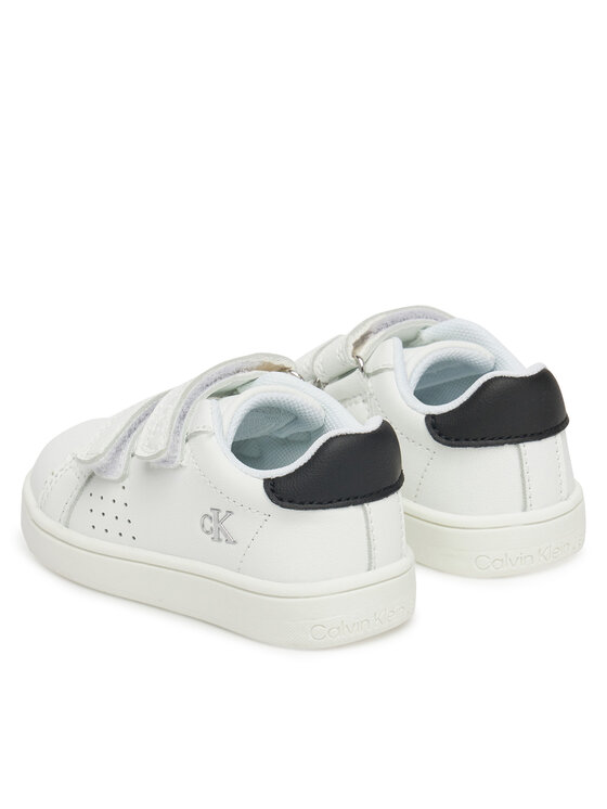Calvin Klein Jeans Calvin Klein Jeans Sneakersy Low Cut Velcro Sneaker V1X9-82074-1355 M Biały