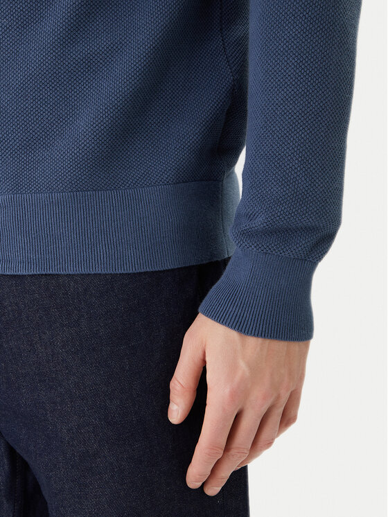 Tommy Hilfiger Tommy Hilfiger Sweter Essential MW0MW36347 Niebieski Regular Fit