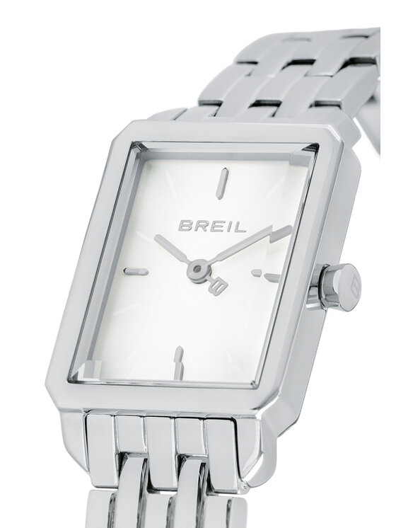 Breil Breil Zegarek CARRÉ Srebrny