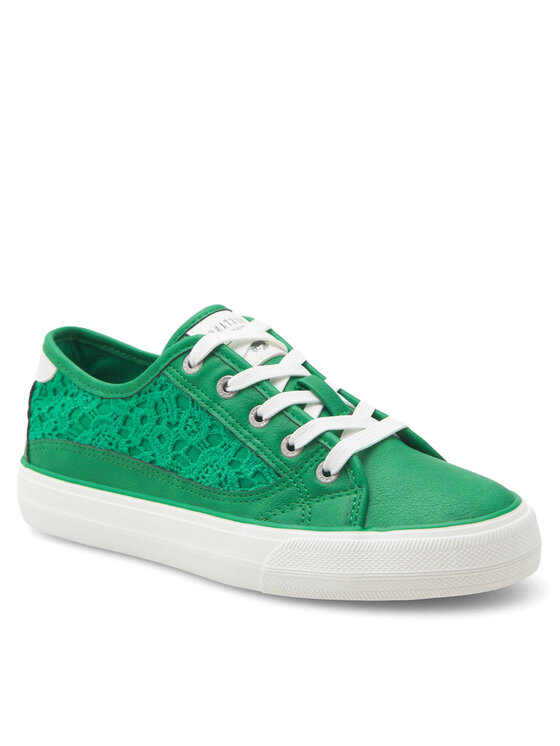 Mustang Mustang Sneakers aus Stoff 1272-309-7 Grün