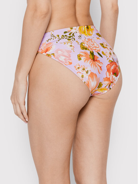 Seafolly Seafolly Spodnji del bikini Paradise Garden 44320-960 Vijolična