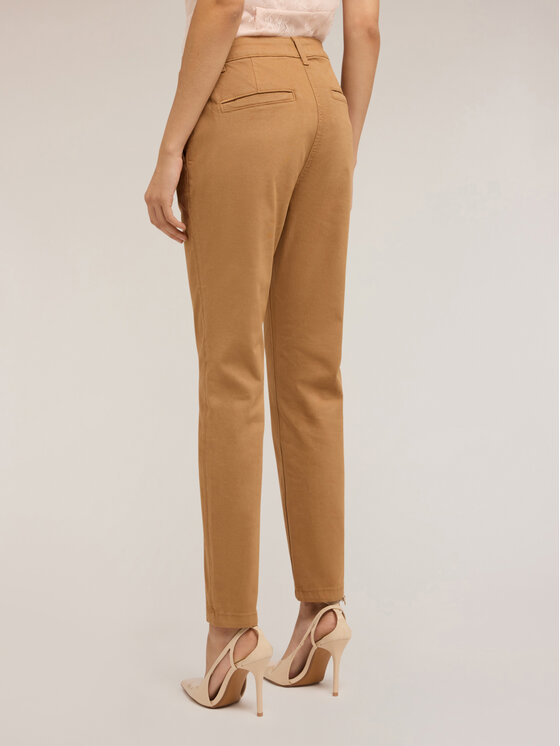 Motivi Motivi Pantaloni di tessuto P729Q004059N022 Marrone Boy Fit