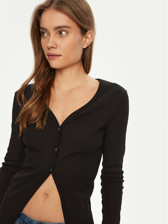 Calvin Klein Jeans Calvin Klein Jeans Ζακέτα J20J224761 Μαύρο Slim Fit