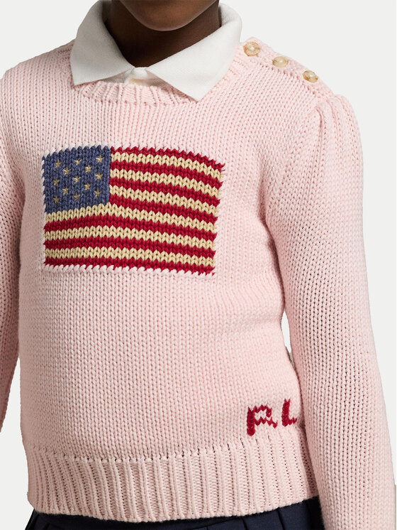 Polo Ralph Lauren Polo Ralph Lauren Pulover 312668609003 Roza Regular Fit
