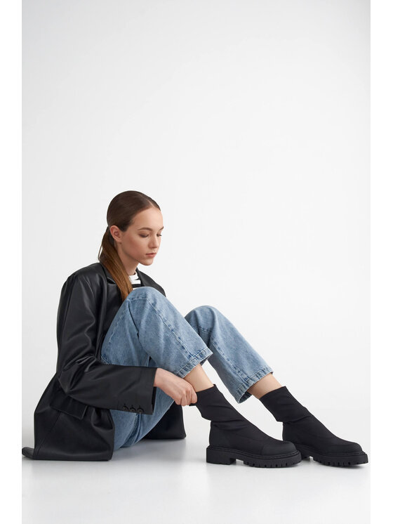 Estro Estro Μποτάκια ER00112039 Μαύρο