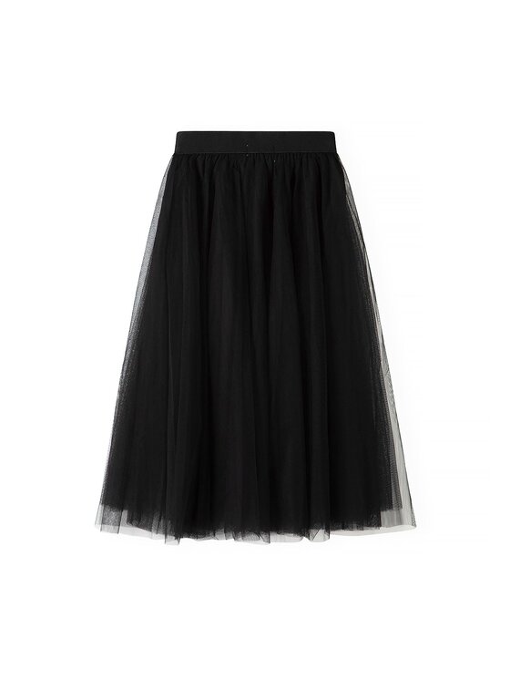minoti minoti Spódnica tiulowa 32SKIRT154 Czarny Regular Fit