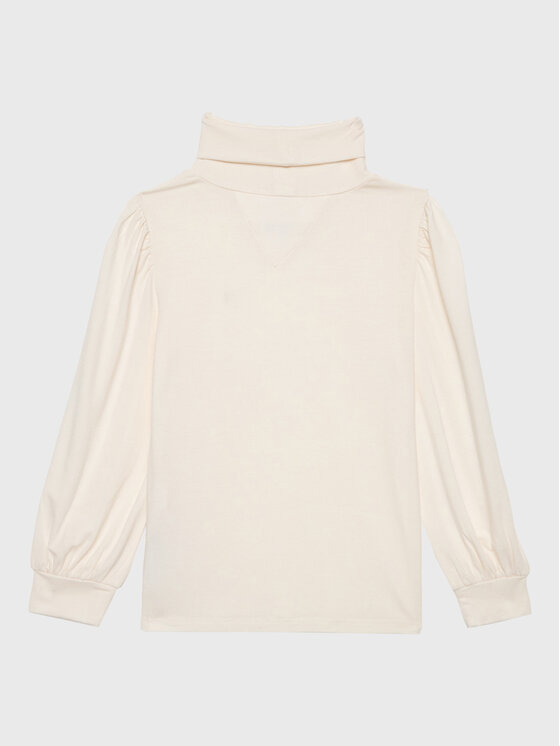 Tommy Hilfiger Tommy Hilfiger Rollkragenpullover KG0KG06895 M Écru Regular Fit