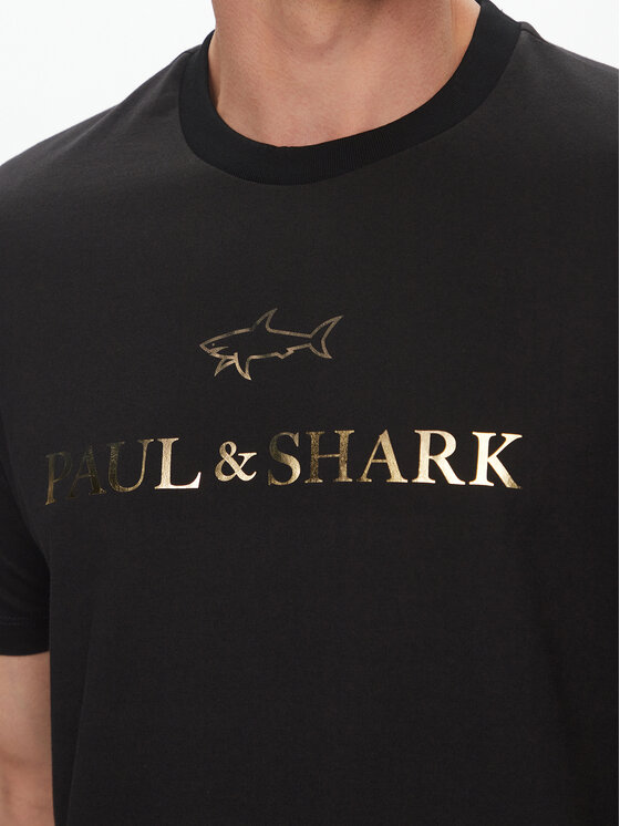 Paul&Shark Paul&Shark Póló C0P1239 Fekete Regular Fit