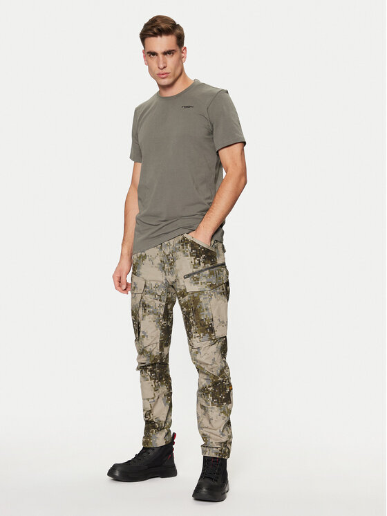 G-Star Raw G-Star Raw Παντελόνι υφασμάτινο Rovic 3D D02190 G787 Χακί Tapered Fit