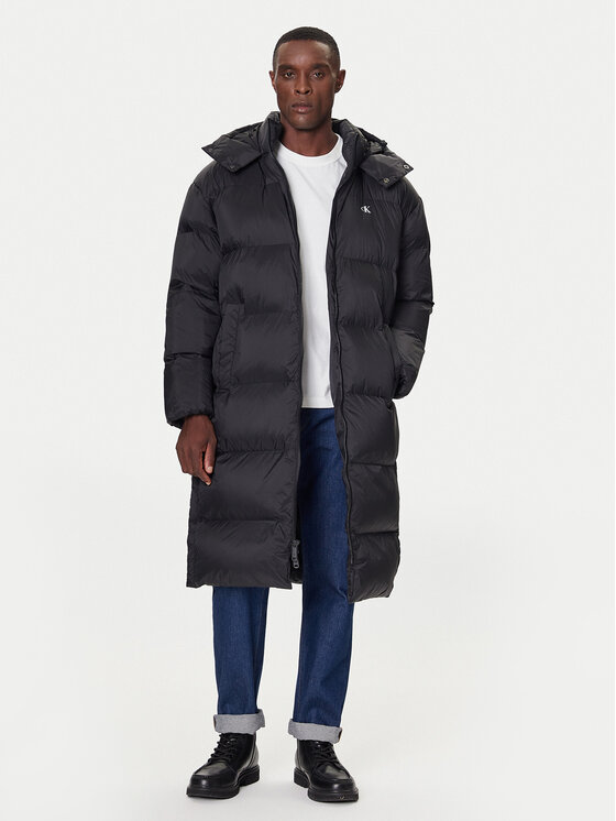 Calvin Klein Jeans Calvin Klein Jeans Зимове пальто LV04RD518G Чорний Regular Fit