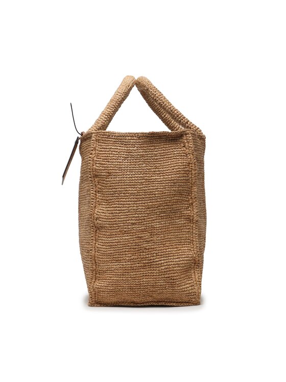 Manebi Manebi Torebka Sunset Bag Large V 2.2 AB Beżowy
