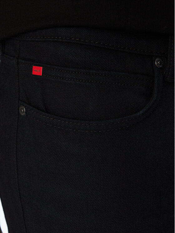 HUGO HUGO Jeansy 50579751 Czarny Extra Slim Fit