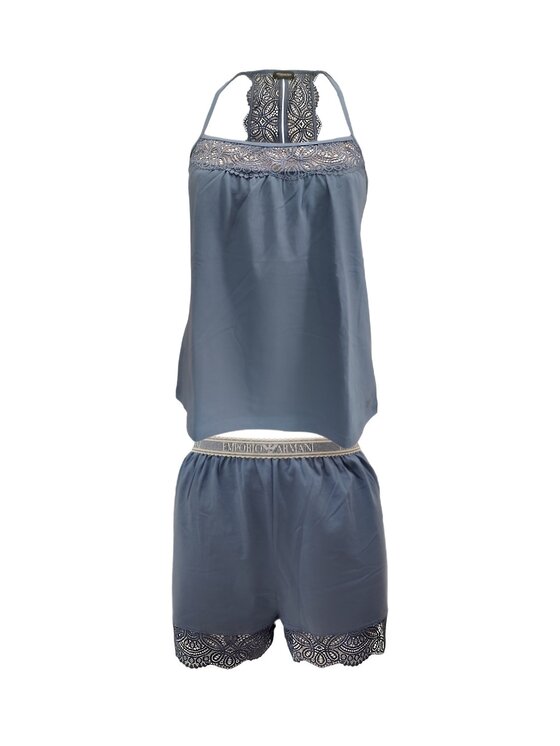 Emporio Armani Emporio Armani Pigiama Pj set - Emporio Armani - donna - pizzo Blu Regular Fit