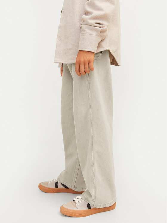 Jack&Jones Junior Jack&Jones Junior Džinsai Alex 12262221 Smėlio Baggy Fit