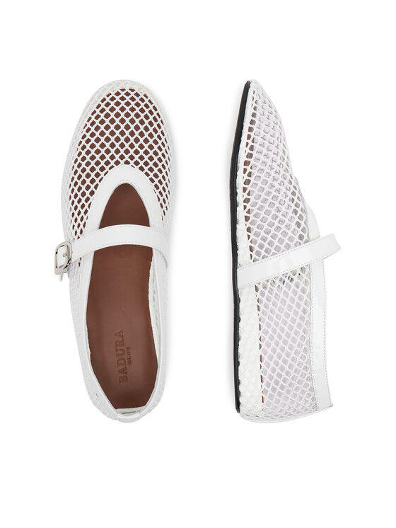 Badura Badura Ballerinas MIMOSA-SLT-24067P-52 Weiß
