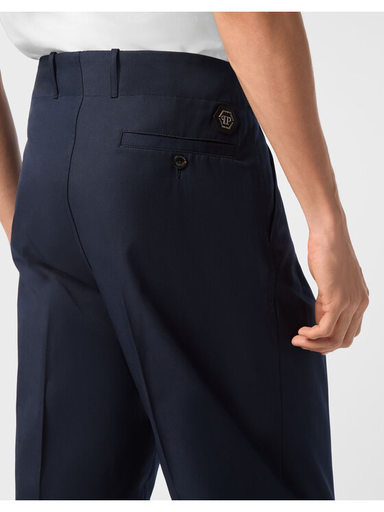 PHILIPP PLEIN PHILIPP PLEIN Chinosy 24569 Niebieski jasny Chino Fit