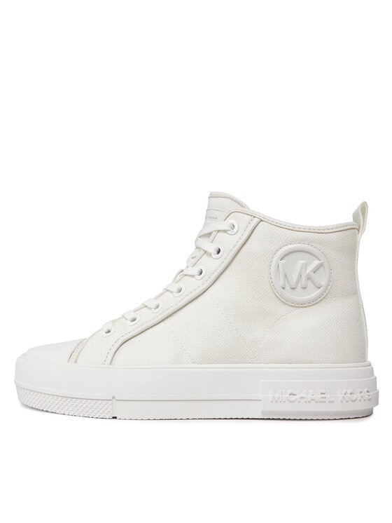 MICHAEL Michael Kors MICHAEL Michael Kors Trampki Evy High Top 43R4EYFS4D Biały