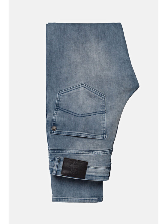 Lancerto Lancerto Jeansy Russell Niebieski Slim Fit
