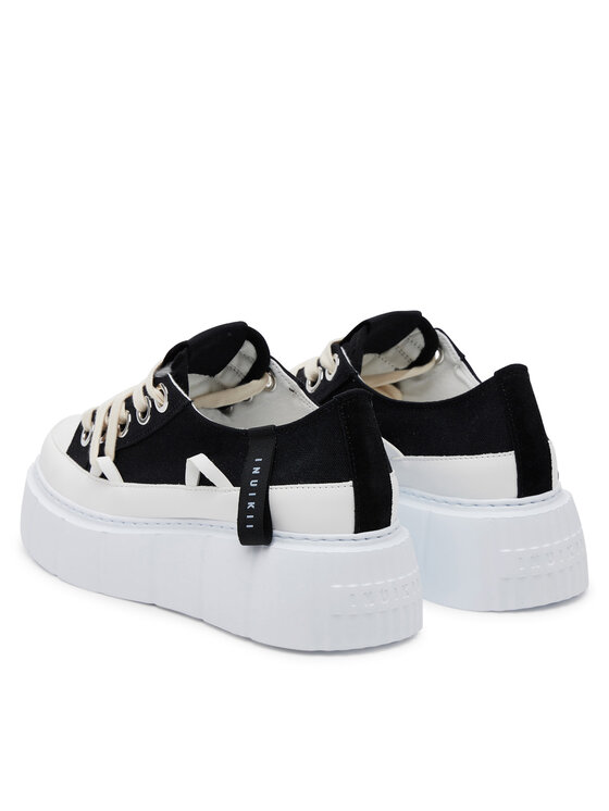 Inuikii Inuikii Кецове Matilda Canvas Low 30102-025 Черен