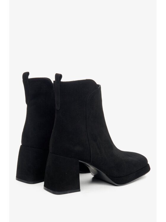 Estro Estro Μποτάκια ER00113885 Μαύρο