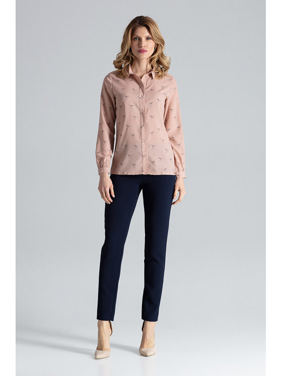 FIGL FIGLFIGL Camicia M284 Rosa Regular Fit
