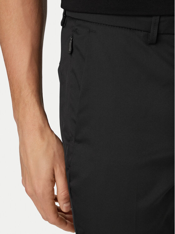 BOSS BOSS Kalhoty z materiálu T_Phoenix Pro 50541368 Černá Regular Fit