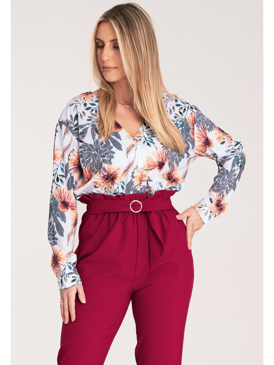 FIGL FIGL Koszula M1070 Kolorowy Regular Fit