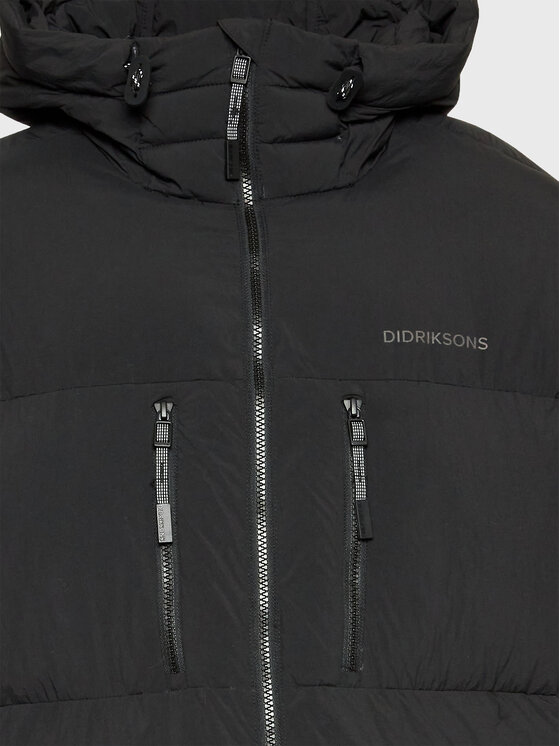 Didriksons Didriksons Zimska jakna Hilmer 504239 Črna Loose Fit