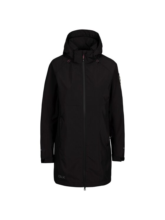 Trespass Trespass Kurtka outdoor Lucille DLX Czarny Long Fit
