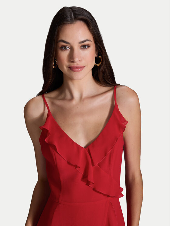 Swing Swing Coctailkleid 5AI16200 Rot Regular Fit