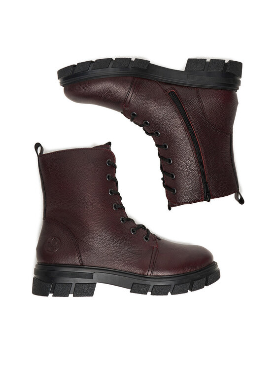 Rieker Rieker Schnürschuhe CEO-Z9116-35 Dunkelrot