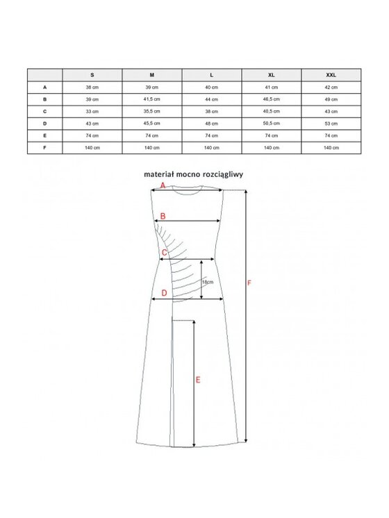 Made of Emotion Made of Emotion Sukienka wieczorowa M928 Czerwony Modern Fit
