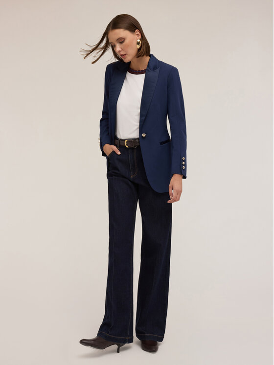 Motivi Motivi Jeans P572Q004037N034 Blu Baggy Fit