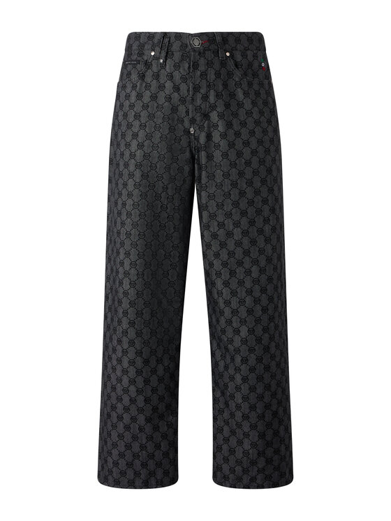 PHILIPP PLEIN PHILIPP PLEIN Džínsy 31234 Čierna Loose Fit
