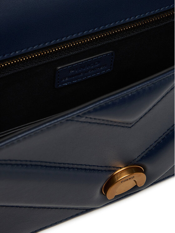 PINKO PINKO Handtasche Love One Mini Light Dc Al 25-26 PLTT 104550 A2OS Dunkelblau