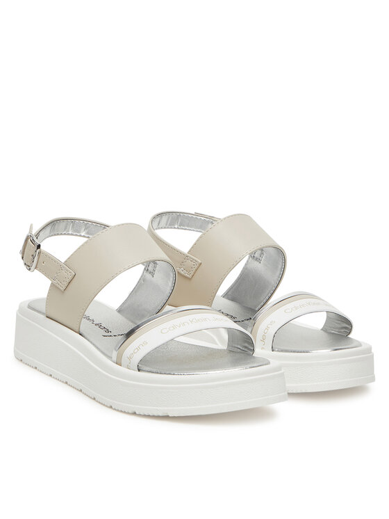 Calvin Klein Jeans Calvin Klein Jeans Sandały V4A2-82053-0371A S Beżowy
