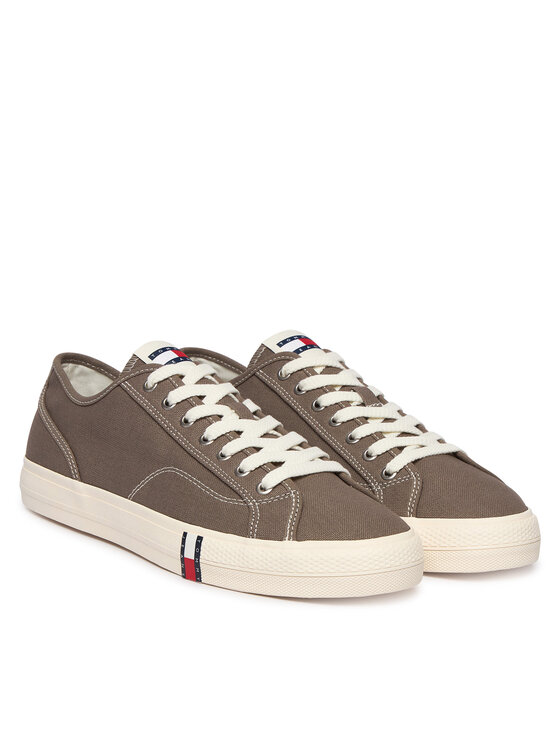 Tommy Jeans Tommy Jeans Tenniskingad Archive Vulc Y2K EM0EM01674 Pruun