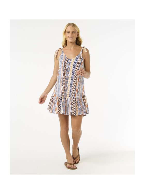 Rip Curl Rip Curl Sukienka letnia San Carlos Cover Up Kolorowy Relaxed Fit